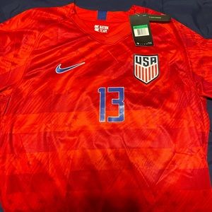 Alex Morgan USA soccer jersey